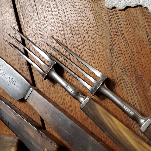 Antique Sheffield Flatware - Picture 2 of 4